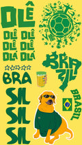 Pack Fácil 10 Estampas Prontas - COPA I