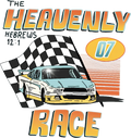 Estampa DTF - 28cm - Heavenly Race 07 - Cod.101