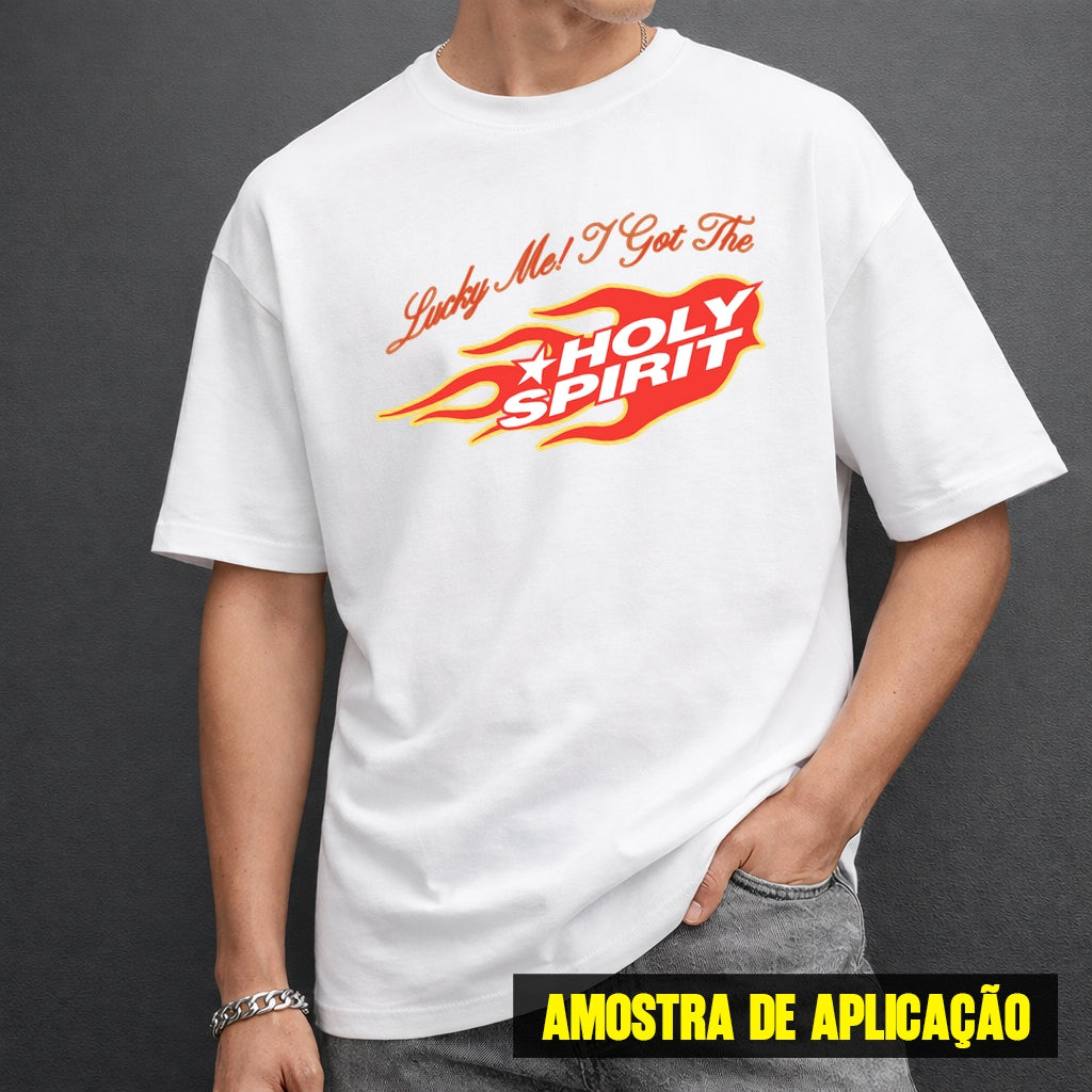 Estampa DTF - 28cm - Holy Spirit Fogo - Cod.105