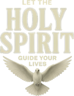 Estampa DTF - 28cm - Holy Spirit Guide Your Lives - Cod.106