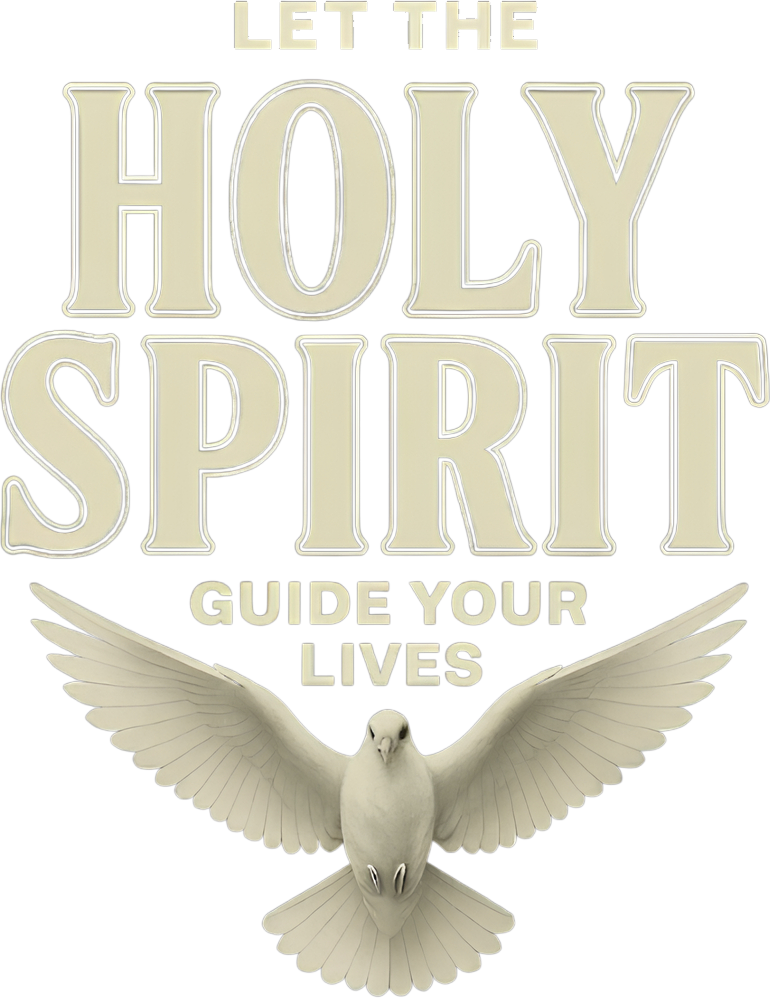 Estampa DTF - 28cm - Holy Spirit Guide Your Lives - Cod.106