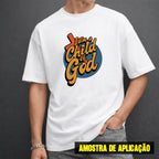 Estampa DTF - 28cm - I Am A Child Of God - Cod.110