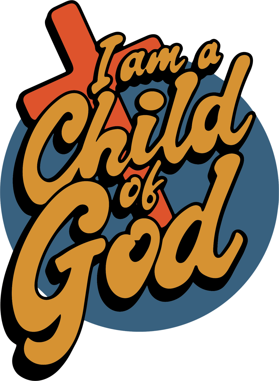 Estampa DTF - 28cm - I Am A Child Of God - Cod.110