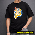 Estampa DTF - 28cm - I Am A Child Of God - Cod.110