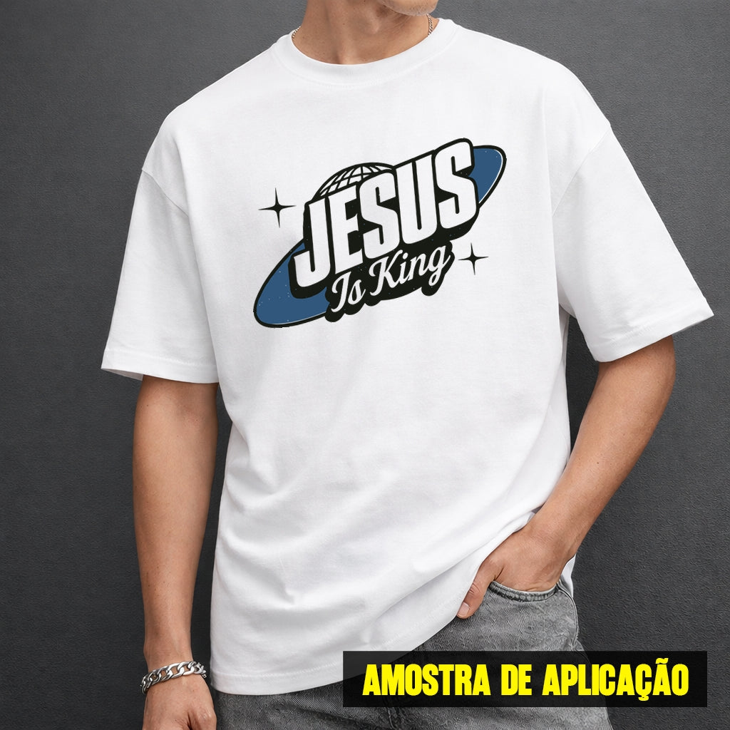 Estampa DTF - 28cm - Jesus Globo - Cod.124