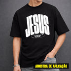 Estampa DTF - 28cm - Jesus Has My Back - Cod.125