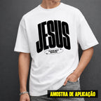 Estampa DTF - 28cm - Jesus Has My Back - Cod.125