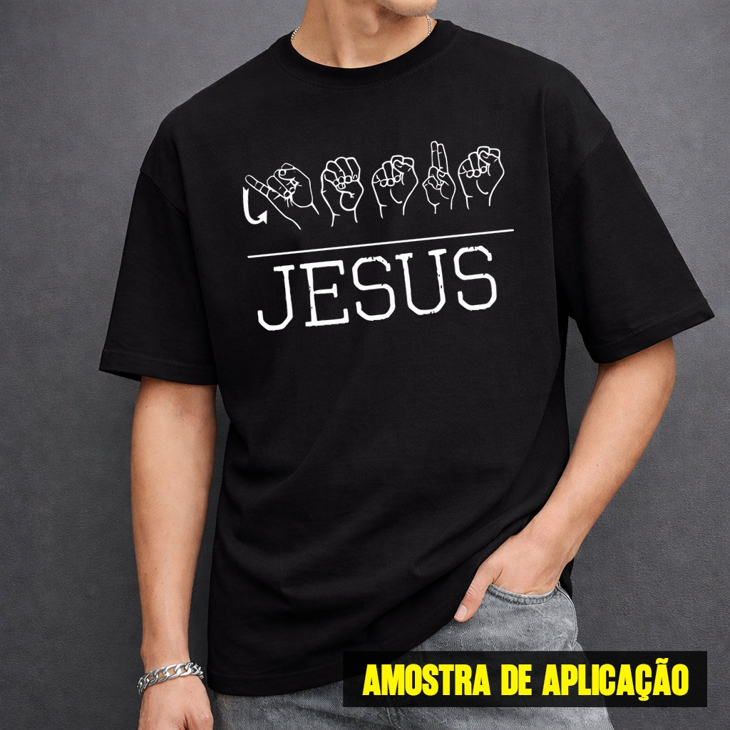 Estampa DTF - 28cm - Jesus Libra - Cod.136