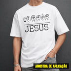 Estampa DTF - 28cm - Jesus Libra - Cod.136