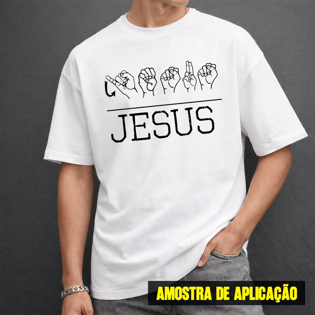 Estampa DTF - 28cm - Jesus Libra - Cod.136