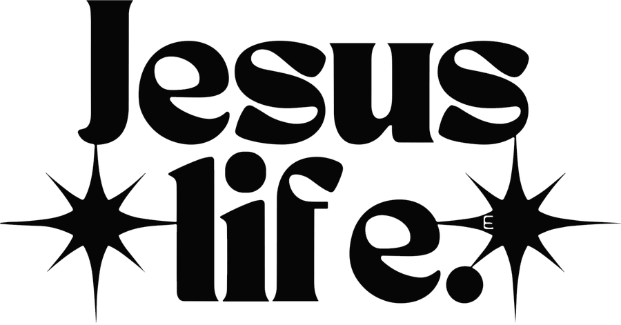 Estampa DTF - 28cm - Jesus Life - Cod.137
