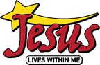 Estampa DTF - 28cm - Jesus Lives Within Me - Cod.138