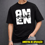 Estampa DTF - 28cm - Amen - Cod.13