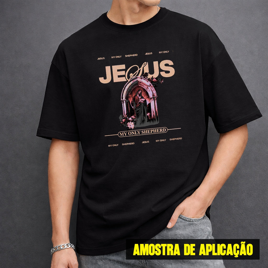 Estampa DTF - 28cm - Jesus Ovelha - Cod.142