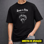Estampa DTF - 28cm - Jesus Is King - Cod.144
