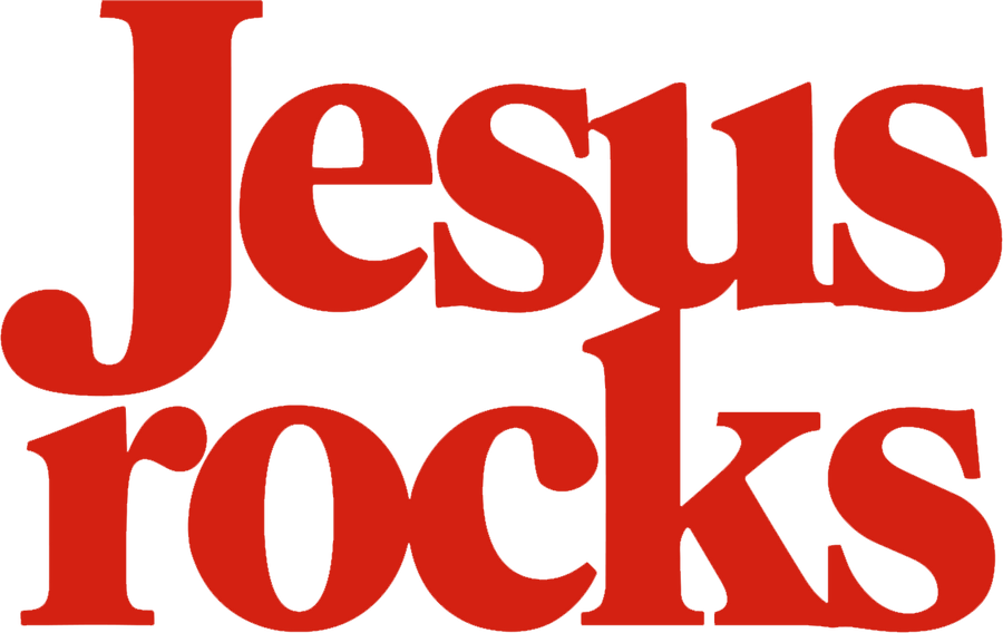 Estampa DTF - 28cm - Jesus Rocks - Cod.145