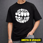 Estampa DTF - 28cm - Jesus Salva - Cod.146