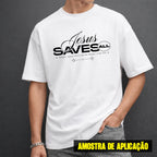 Estampa DTF - 28cm - Jesus Saves All - Cod.148