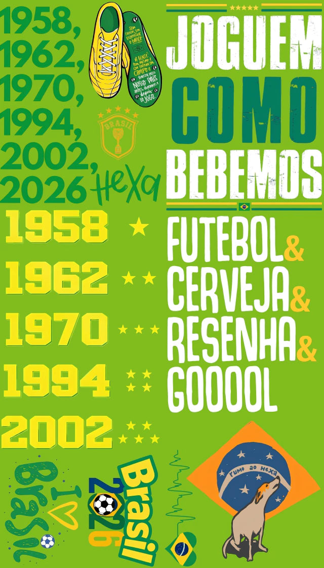 Pack Fácil 10 Estampas Prontas - COPA II