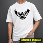 Estampa DTF - 28cm - Blessed - Cod.22