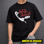 Estampa DTF - 28cm - Call On Jesus - Cod.24
