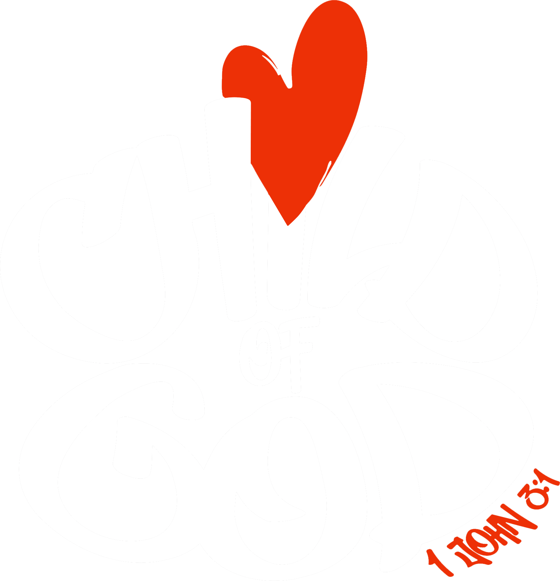 Estampa DTF - 28cm - Child Of God Heart - Cod.26