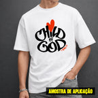 Estampa DTF - 28cm - Child Of God Heart - Cod.26