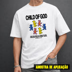 Estampa DTF - 28cm - Child Of God Bear - Cod.27