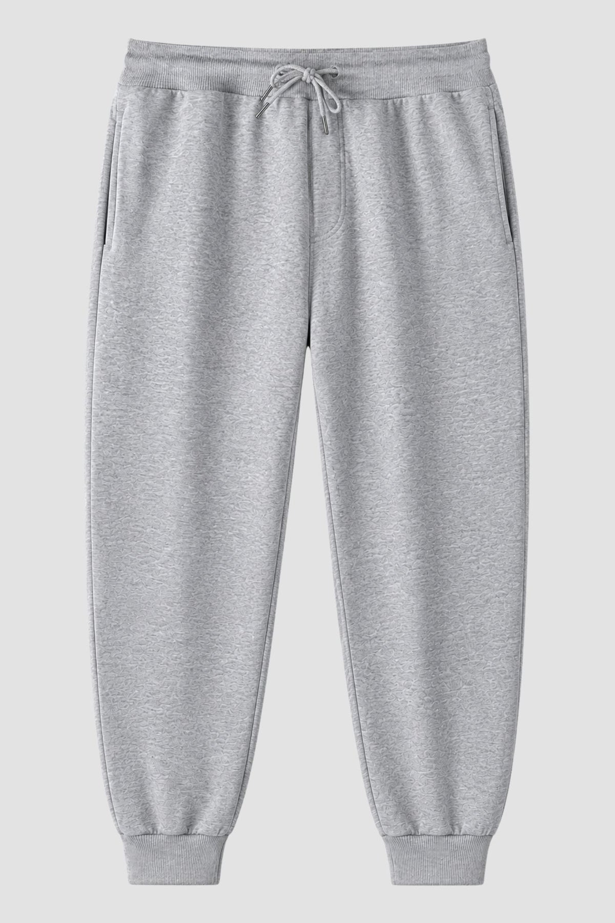 Calça de Moletom com Ribana e Cordão Lisa