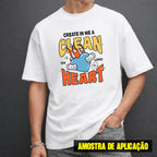 Estampa DTF - 28cm - Clean Heart - Cod.30