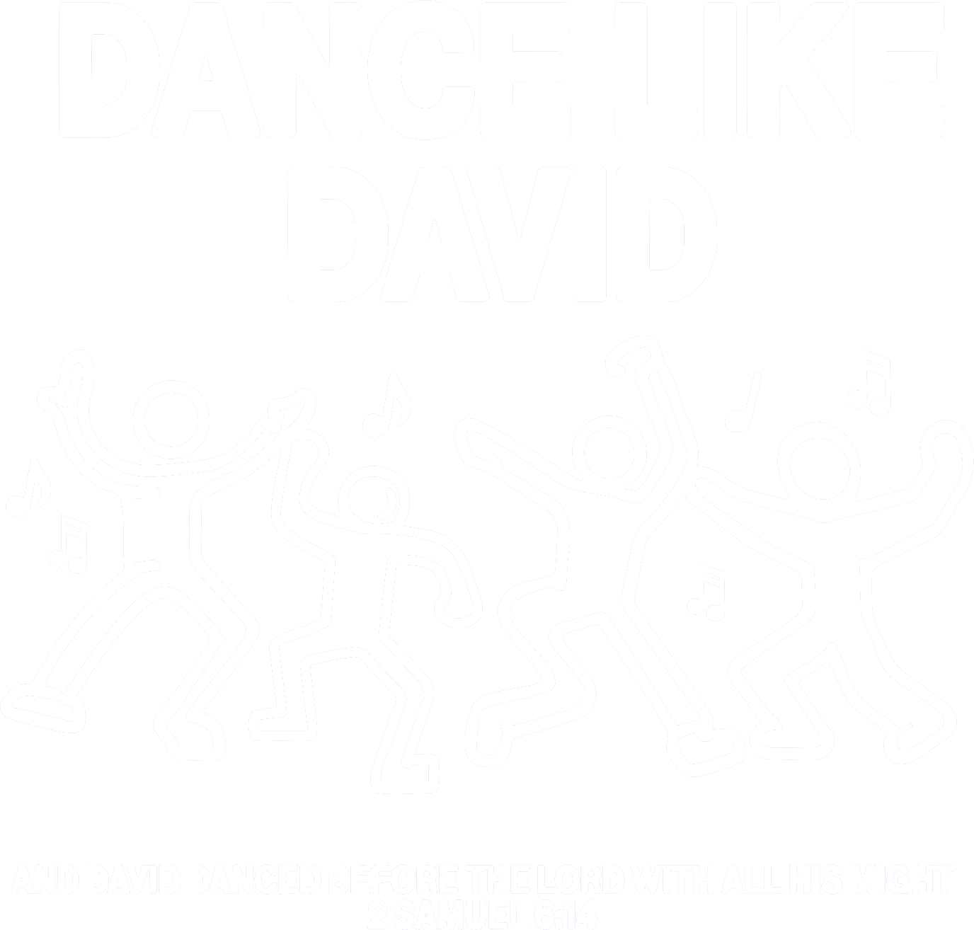 Estampa DTF - 28cm - Dance Like David - Cod.34