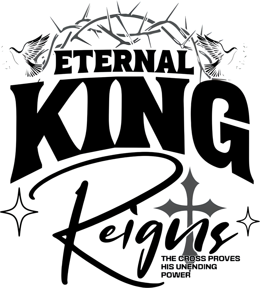 Estampa DTF - 28cm - Eternal King - Cod.38