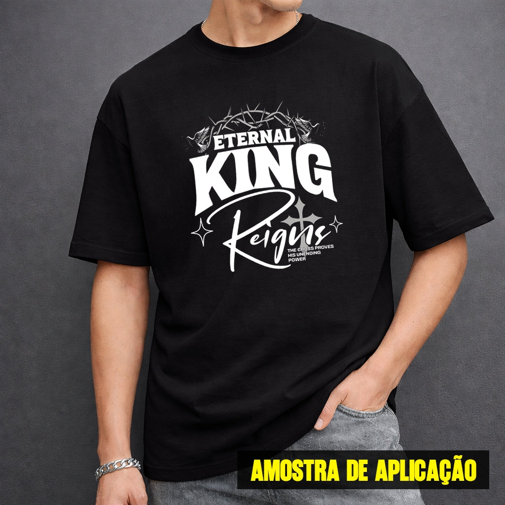 Estampa DTF - 28cm - Eternal King - Cod.38