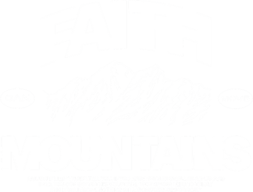 Estampa DTF - 28cm - Faith Mountains - Cod.40