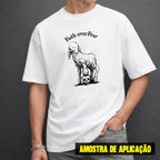 Estampa DTF - 28cm - Faith Over Fear Ovelha - Cod.44