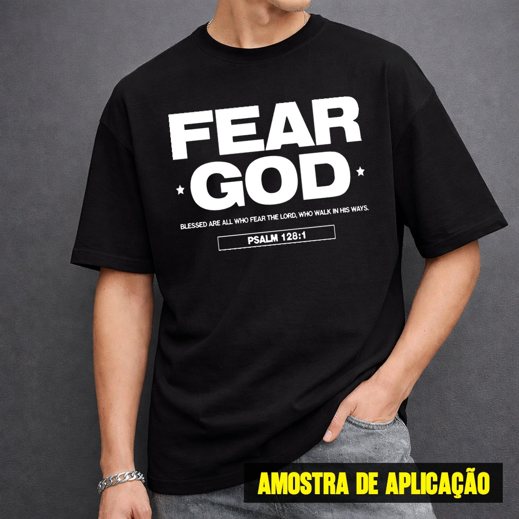 Estampa DTF - 28cm - Fear God - Cod.48