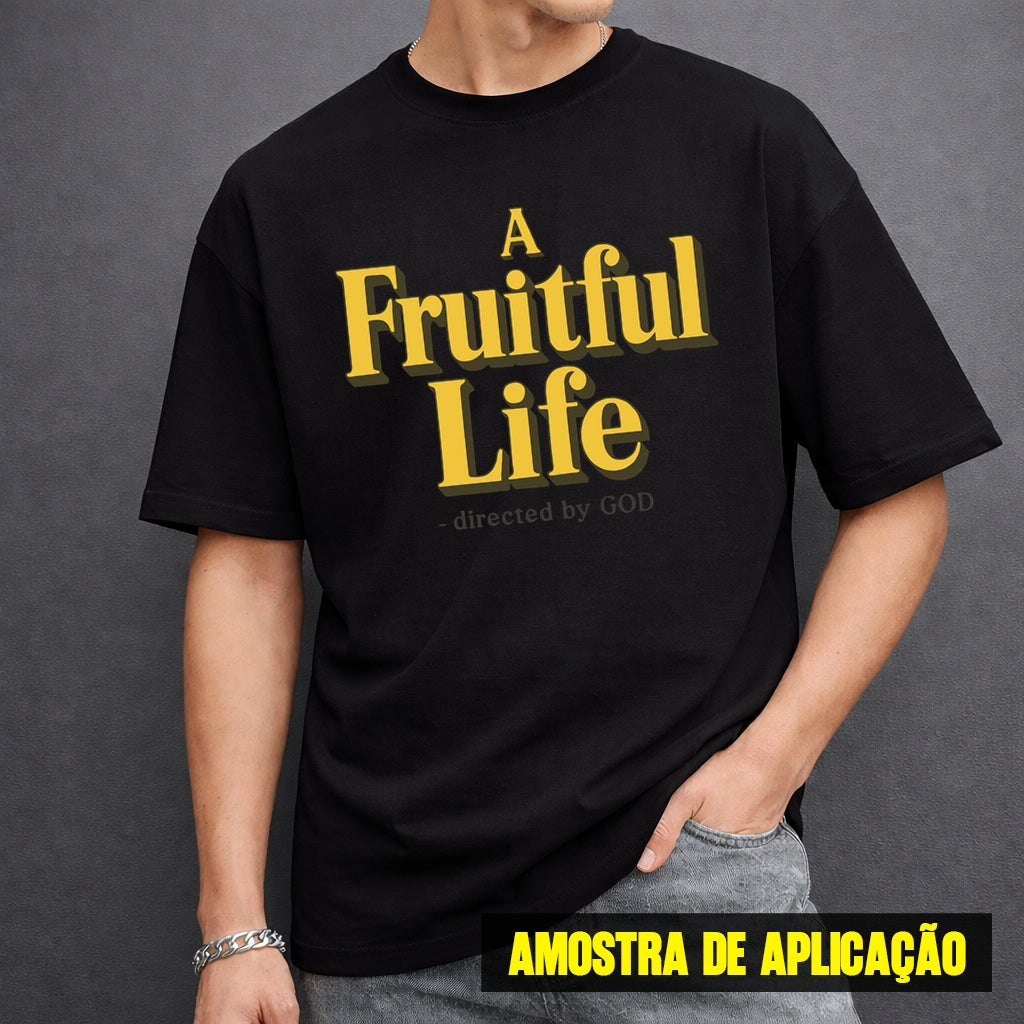 Estampa DTF - 28cm - Fruitful Life  - Cod.05