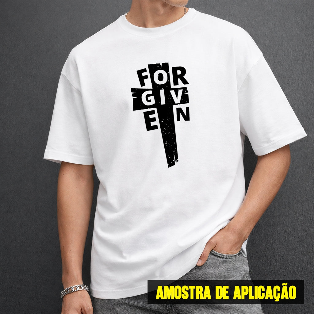 Estampa DTF - 28cm - Forgiven - Cod.54