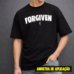 Estampa DTF - 28cm - Forgiven Cruz - Cod.55