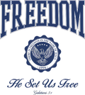 Estampa DTF - 28cm - Freedom - Cod.56