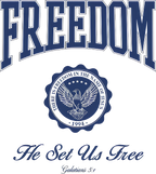 Estampa DTF - 28cm - Freedom - Cod.56