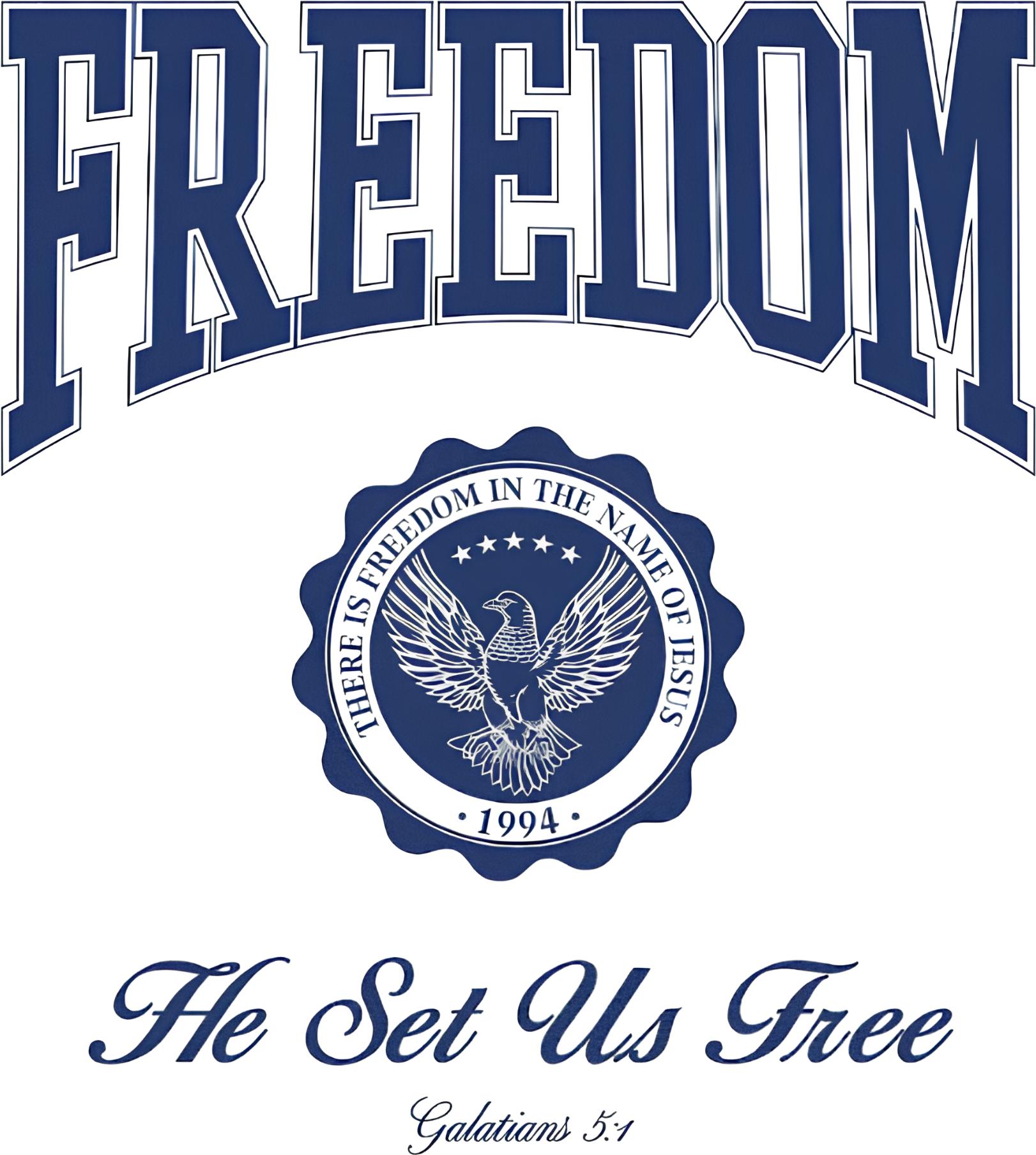Estampa DTF - 28cm - Freedom - Cod.56