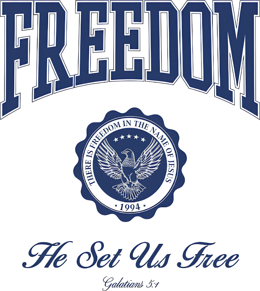 Estampa DTF - 28cm - Freedom - Cod.56