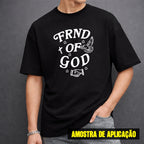 Estampa DTF - 28cm - Frnd Of God - Cod.58
