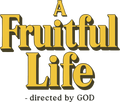 Estampa DTF - 28cm - Fruitful Life  - Cod.05