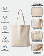 Ecobag Algodão Crú - 37cm x 40cm - Lisa
