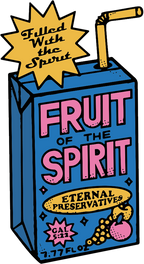 Estampa DTF - 28cm - Fruit The Spirit - Cod.60