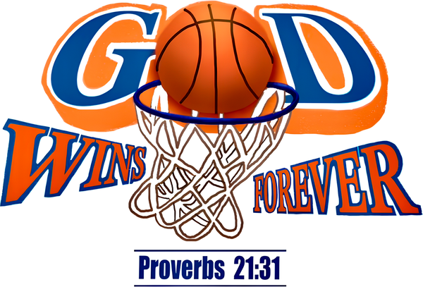 Estampa DTF - 28cm - God Basquete - Cod.65