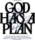Estampa DTF - 28cm - God Has A Plan - Cod.67