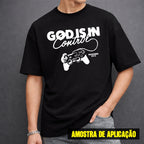 Estampa DTF - 28cm - God Is Control - Cod.69